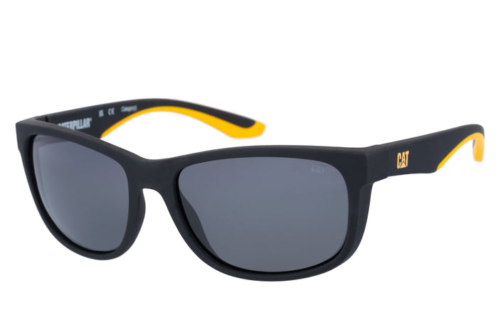caterpillar Classic Sunglasses Matte Black w/ Smoke Lens