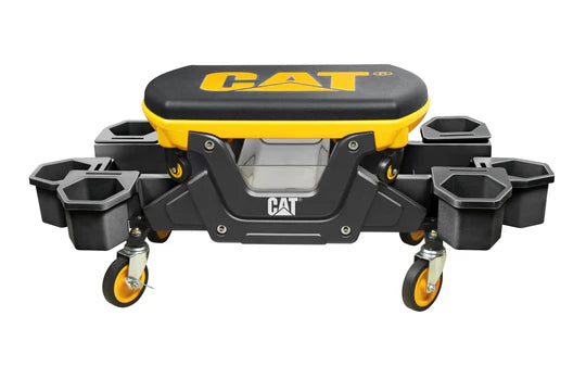 Caterpillar Rolling Utility Seat With Detachable Sitting Creeper