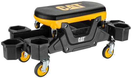 caterpillar Rolling Utility Seat with Detachable Sitting Creeper
