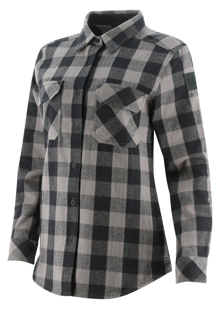 caterpillar Women's Buffalo Check Heavyweight Overshirt