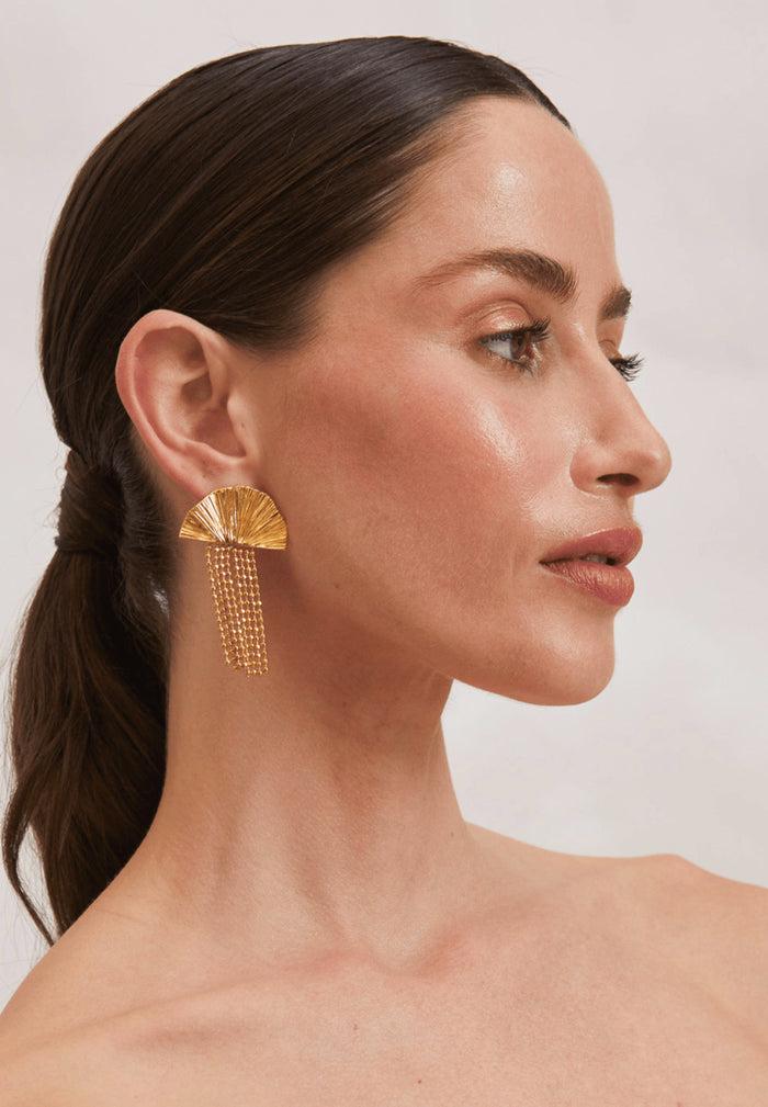 catherine deane Alba Tassel Earrings