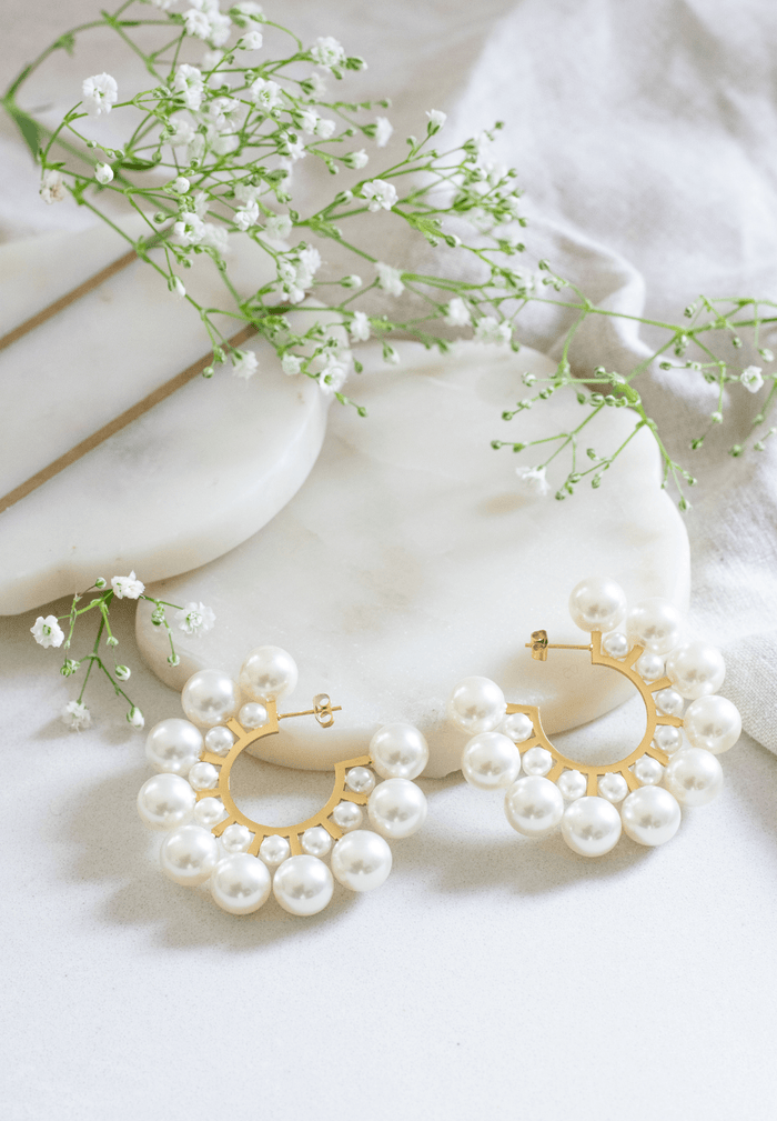 Catherine Deane Alena Hoop Earrings