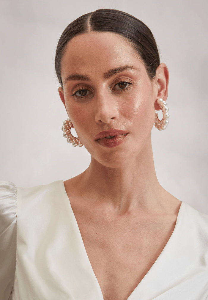 catherine deane Alena Hoop Earrings
