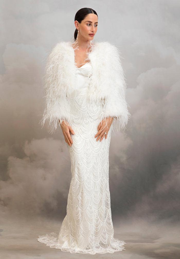 Catherine Deane Arlo Feather Jacket