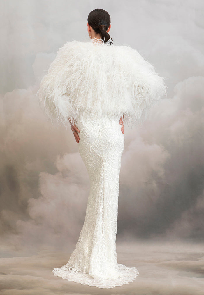 Catherine Deane Arlo Feather Jacket