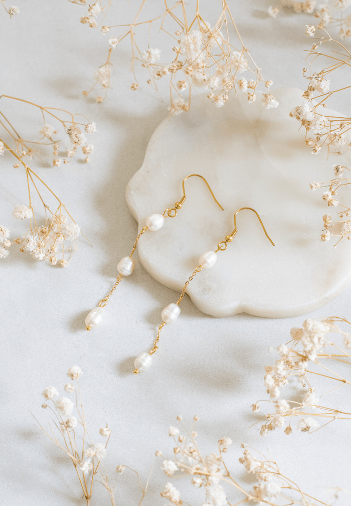 Catherine Deane Astoria Earrings Gold