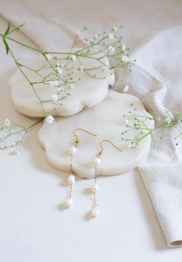 Catherine Deane Astoria Earrings Gold