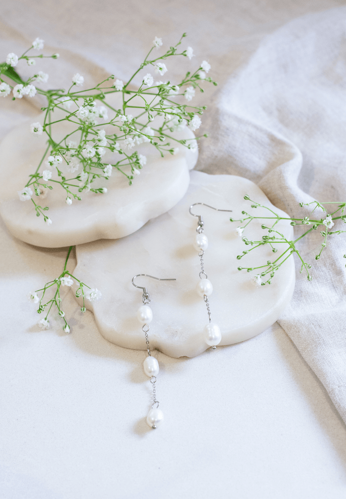 Catherine Deane Astoria Earrings Silver