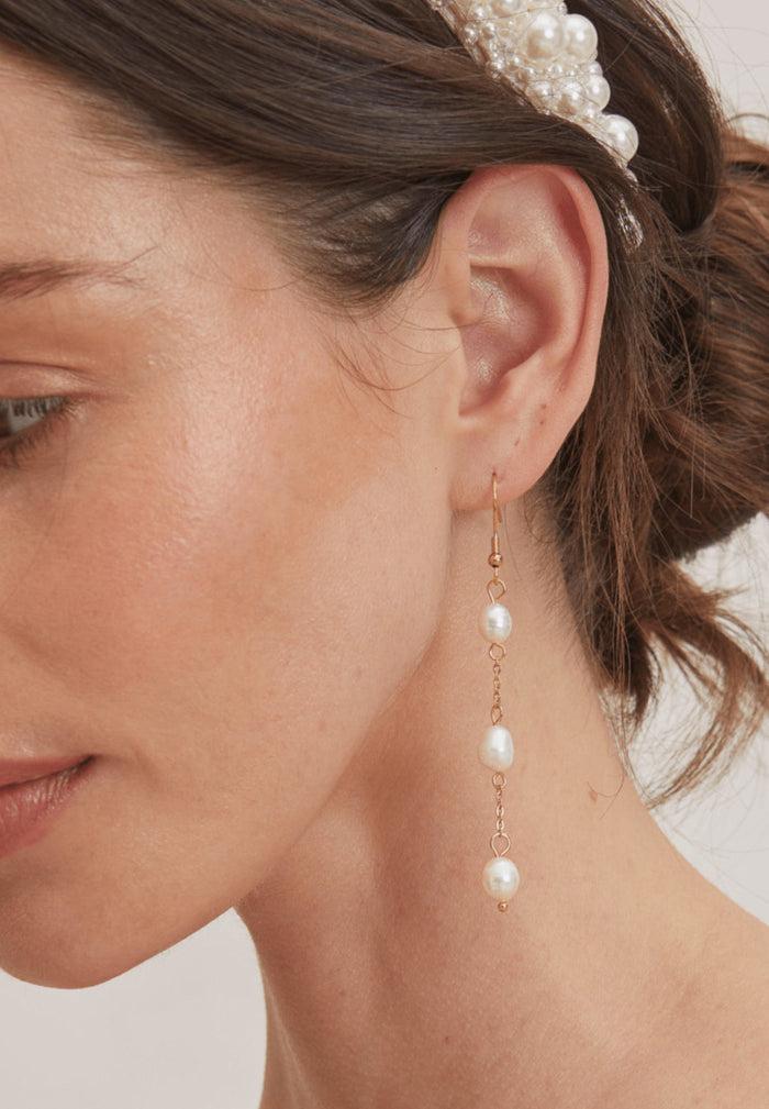 catherine deane Astoria Earrings Silver