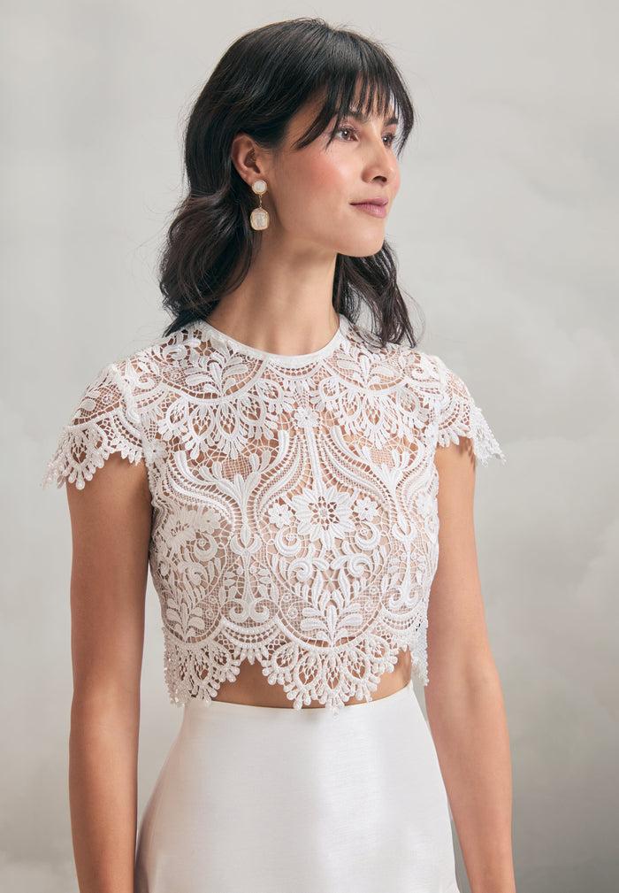 catherine deane Bardot Top