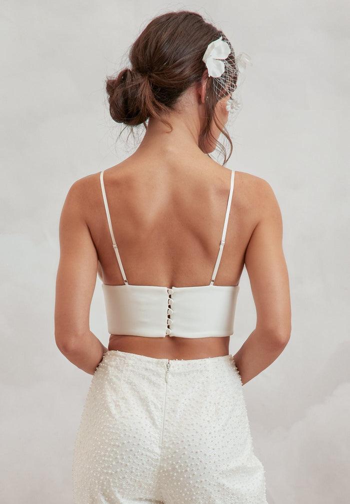 Catherine Deane Bastion Bralette Crepe