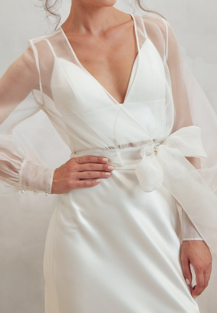 Catherine Deane Bennington Wrap Top