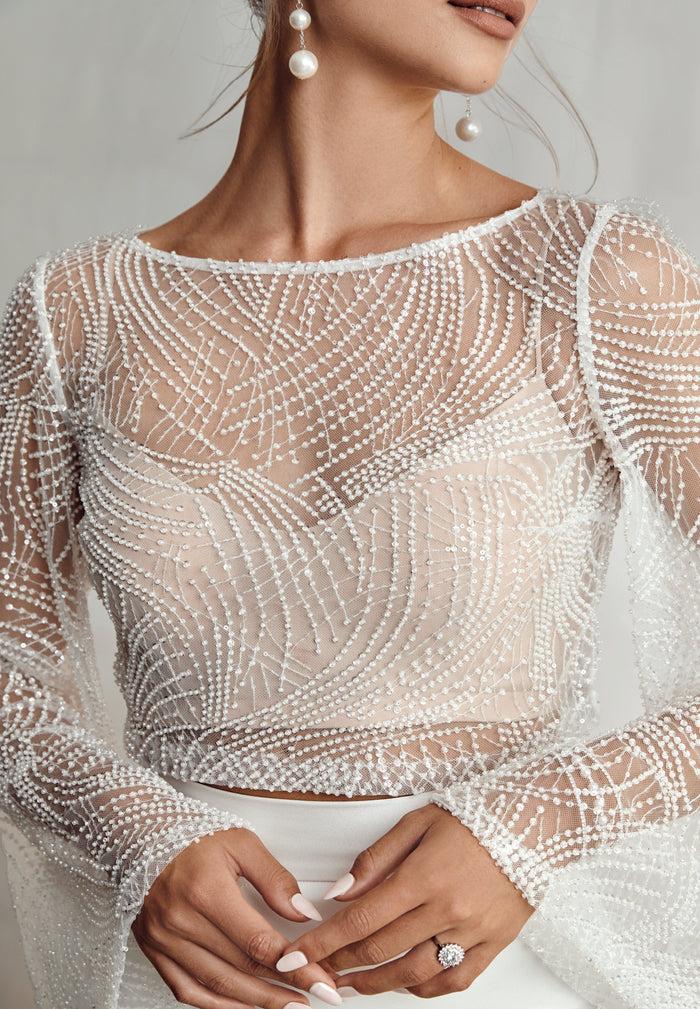 Catherine Deane Calla Topper