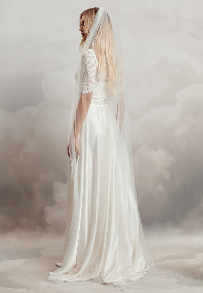 Catherine Deane Chelsea Veil Oyster