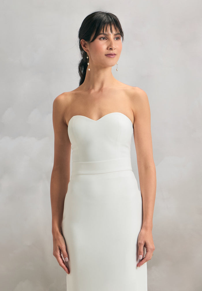 catherine deane Darla Bodice Crepe