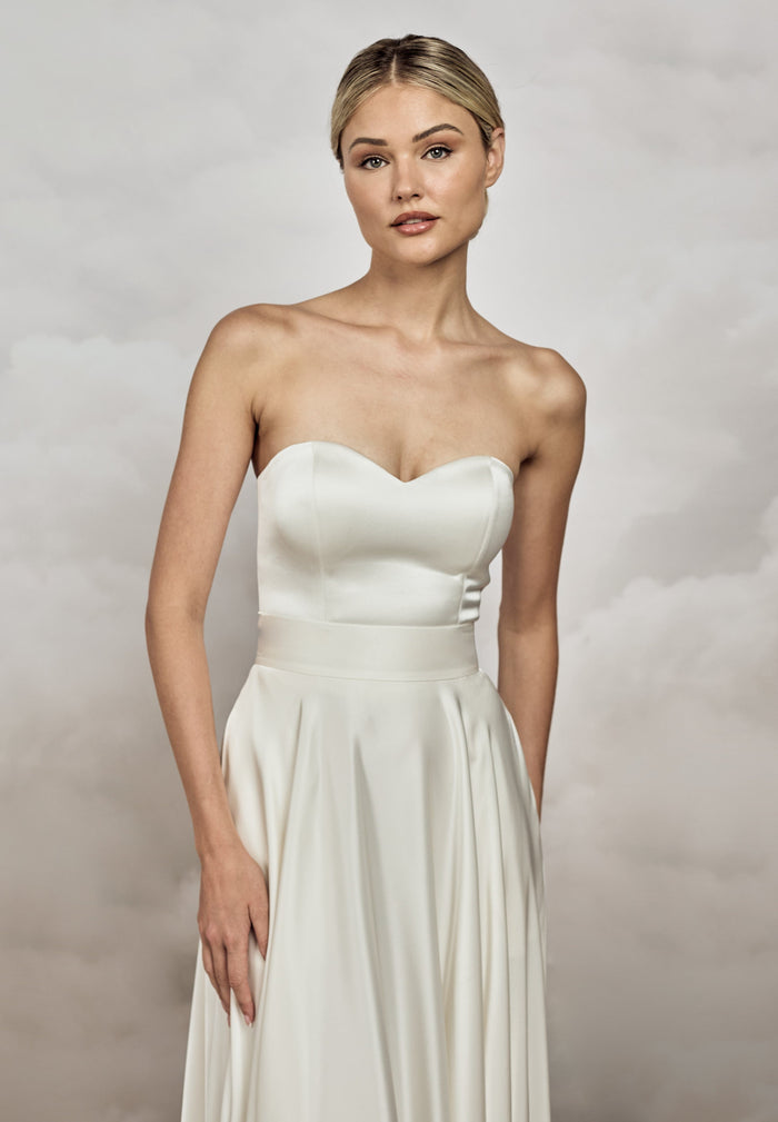 catherine deane Darla Bodice Satin