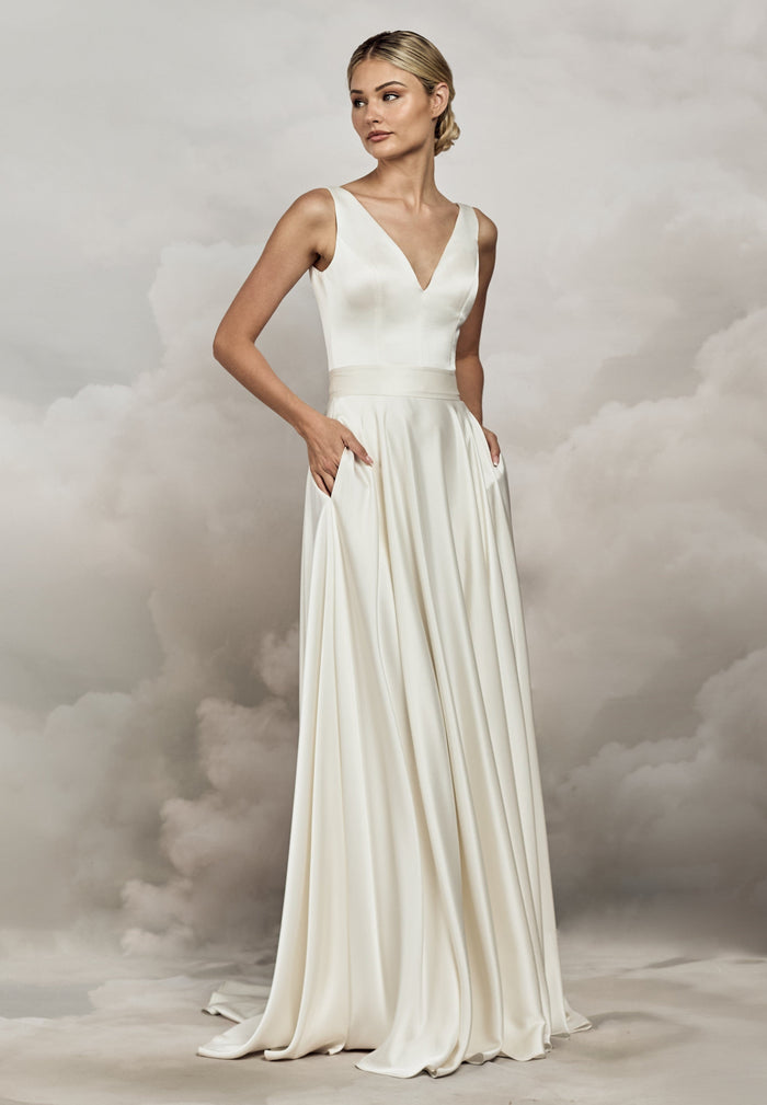 Catherine Deane Livi Top Satin