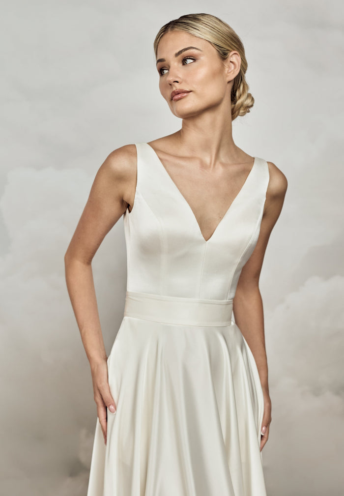 catherine deane Livi Top Satin