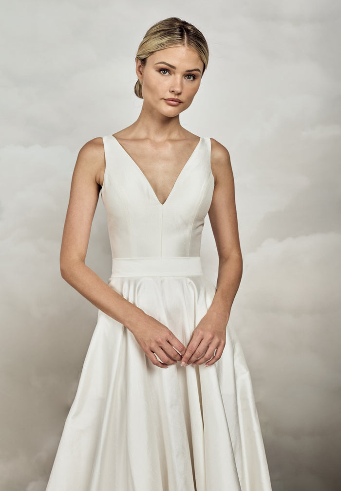 catherine deane Livi Top Silk Dupion