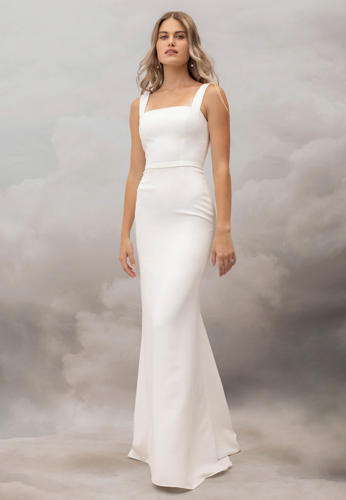 catherine deane Olive Gown