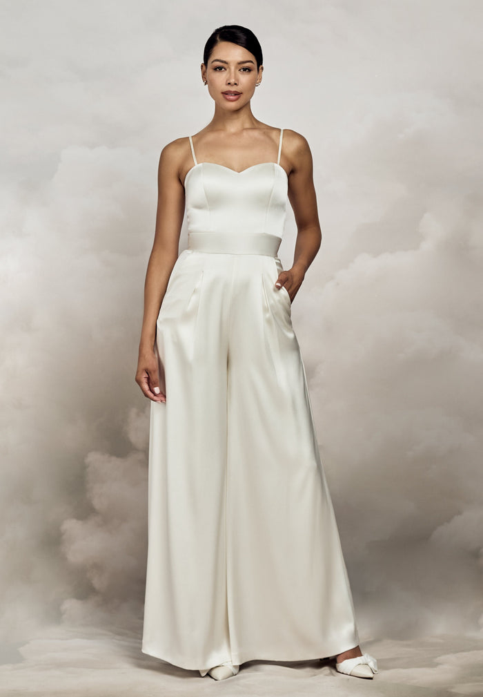 Catherine Deane Ryo Jumpsuit Satin