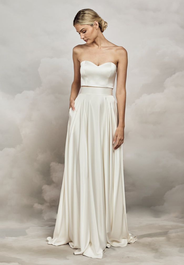 Catherine Deane Sestina Bodice Satin