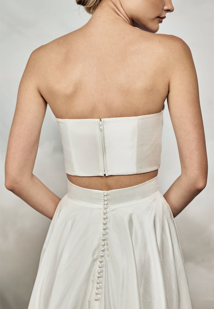 Catherine Deane Sestina Bodice Silk Dupion