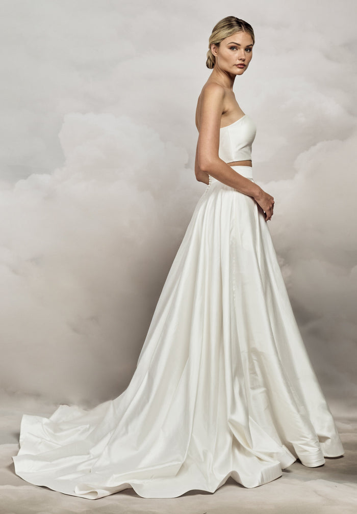 Catherine Deane Sestina Bodice Silk Dupion