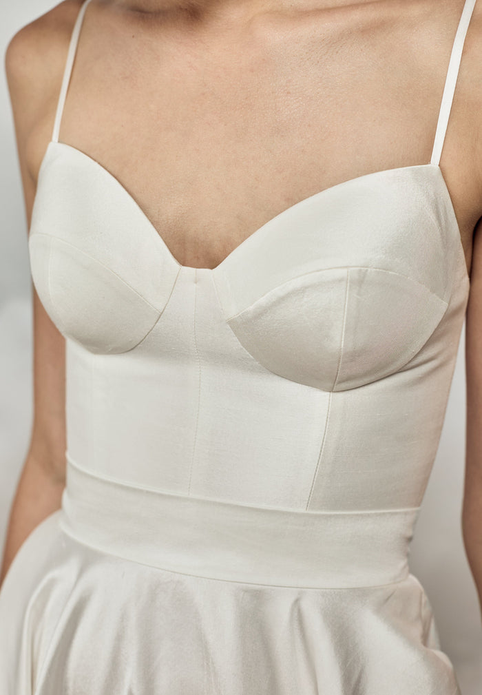 Catherine Deane Sia Bodice Silk Dupion