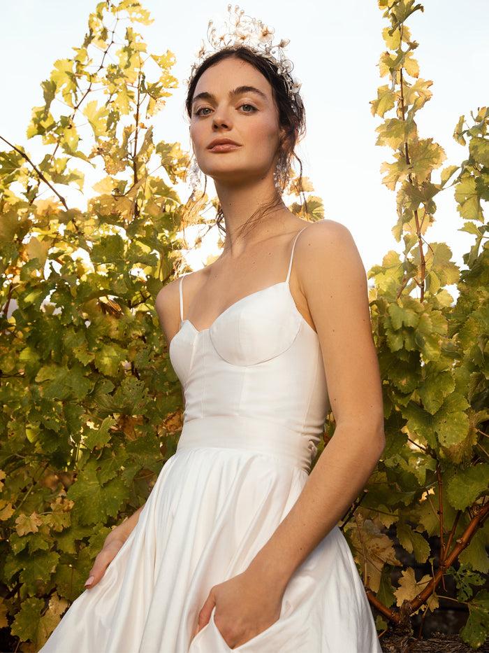 Catherine Deane Sia Bodice Silk Dupion