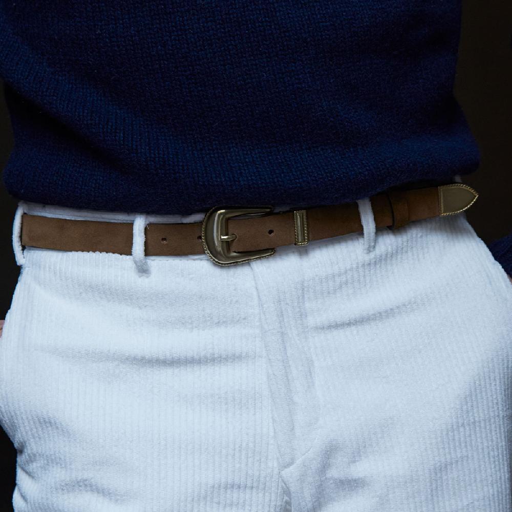 Cb Cecilia Bringheli Clint Tobacco Suede