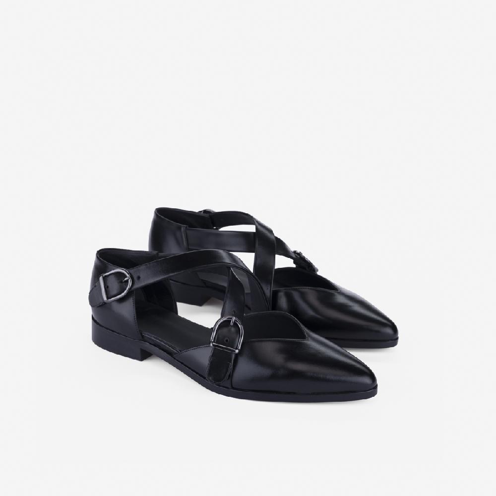 cb Cecilia Bringheli Croce Black Leather