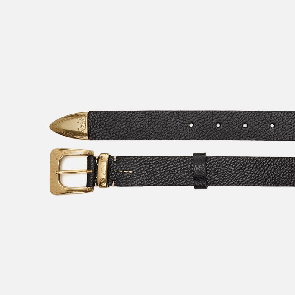 Cb Cecilia Bringheli Ennio Black Tumbled Leather