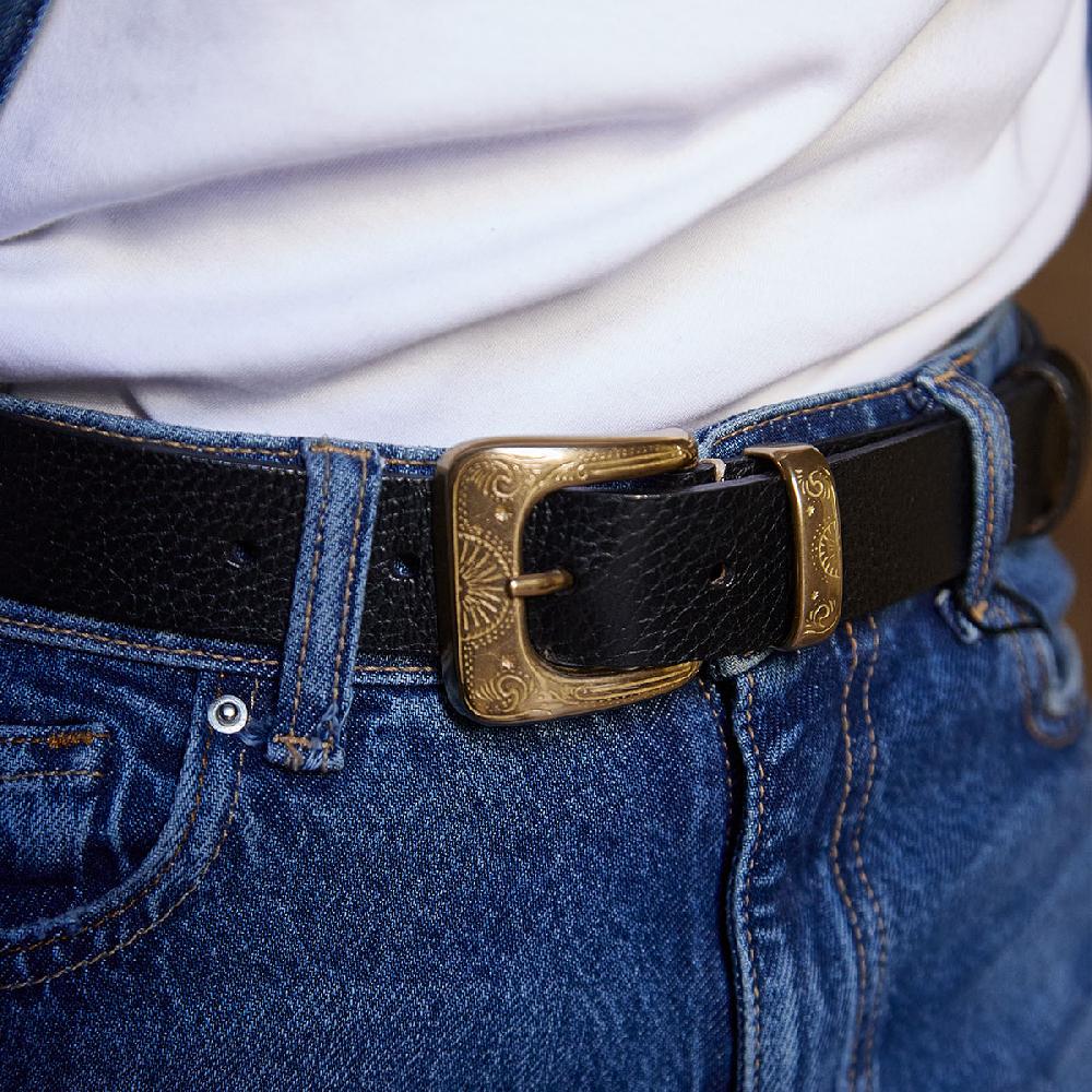 Cb Cecilia Bringheli Ennio Black Tumbled Leather