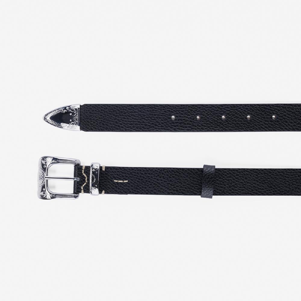 Cb Cecilia Bringheli Ennio Black Tumbled Leather