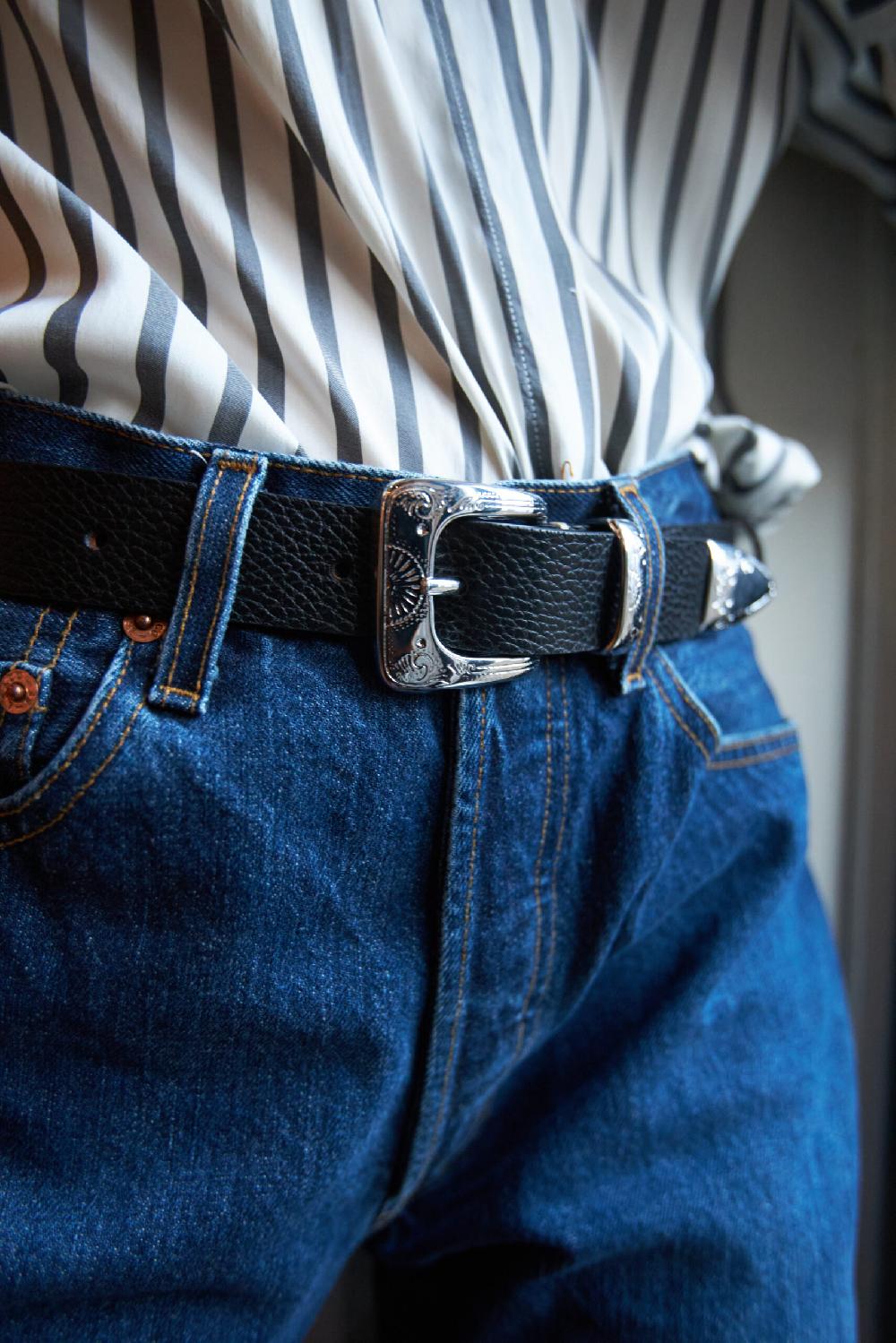 Cb Cecilia Bringheli Ennio Black Tumbled Leather