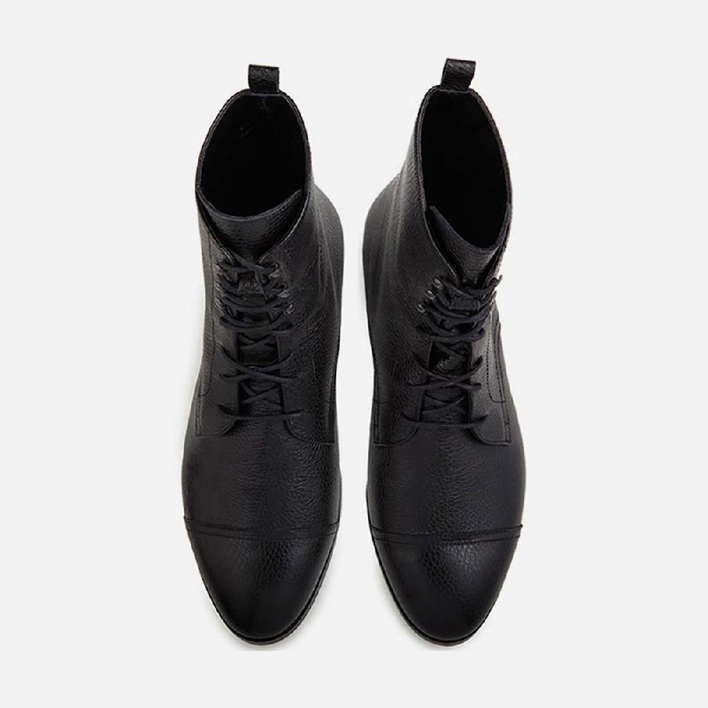 Cb Cecilia Bringheli Eva Black Tumbled Leather