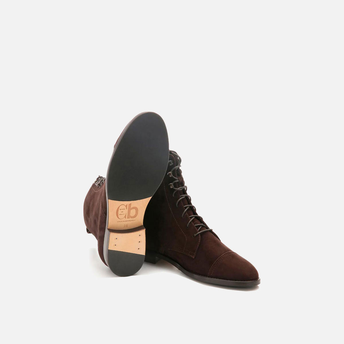Cb Cecilia Bringheli Eva Dark Brown Suede