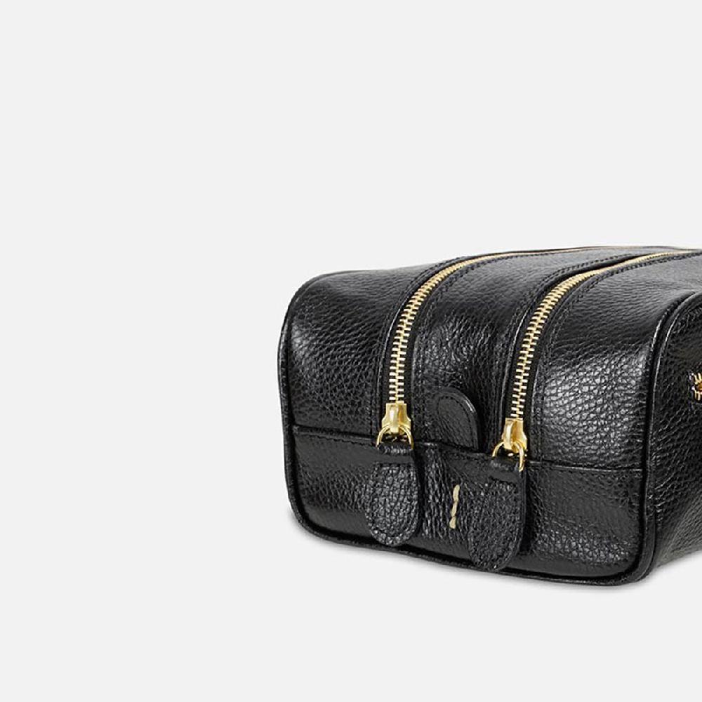 Cb Cecilia Bringheli Laguna Black Tumbled Leather