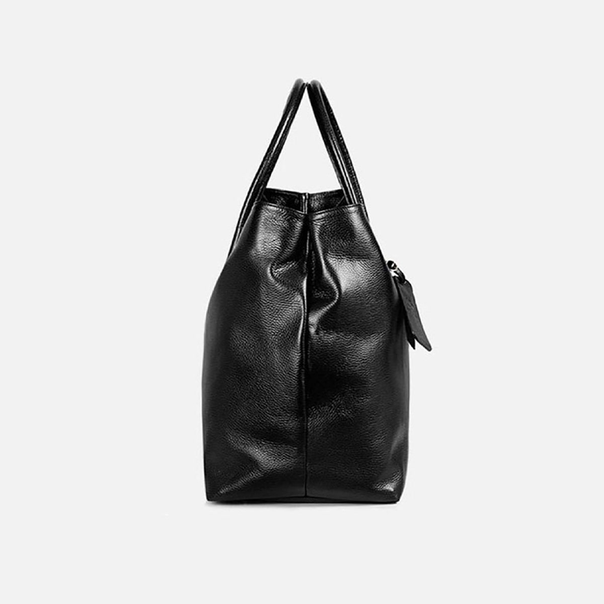 Cb Cecilia Bringheli Lido Black Tumbled Leather