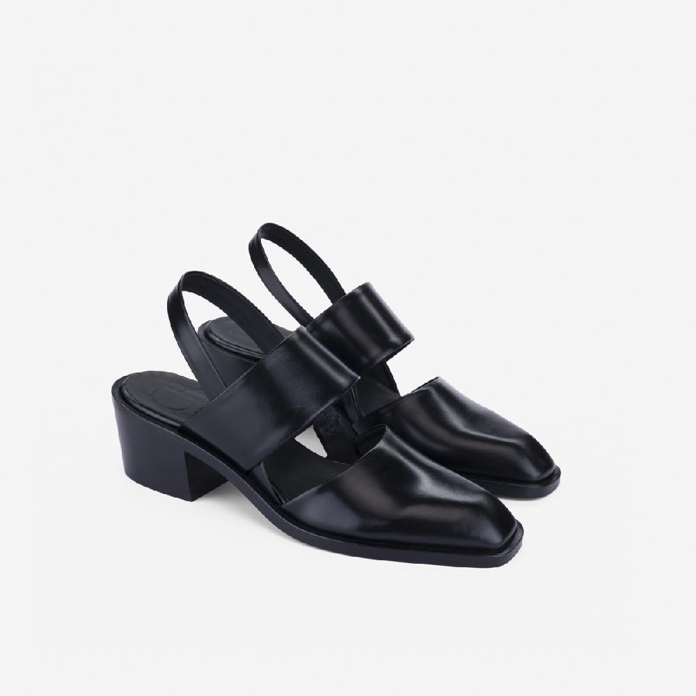 Cb Cecilia Bringheli Marte Black Leather