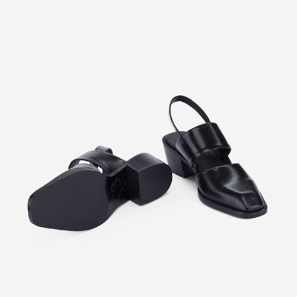Cb Cecilia Bringheli Marte Black Leather
