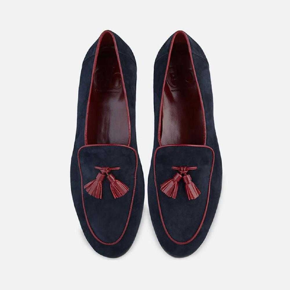 Cb Cecilia Bringheli Nerano Blue Suede