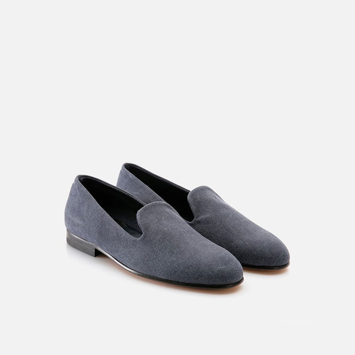 Cb Cecilia Bringheli Positano Blue Cotton Canvas