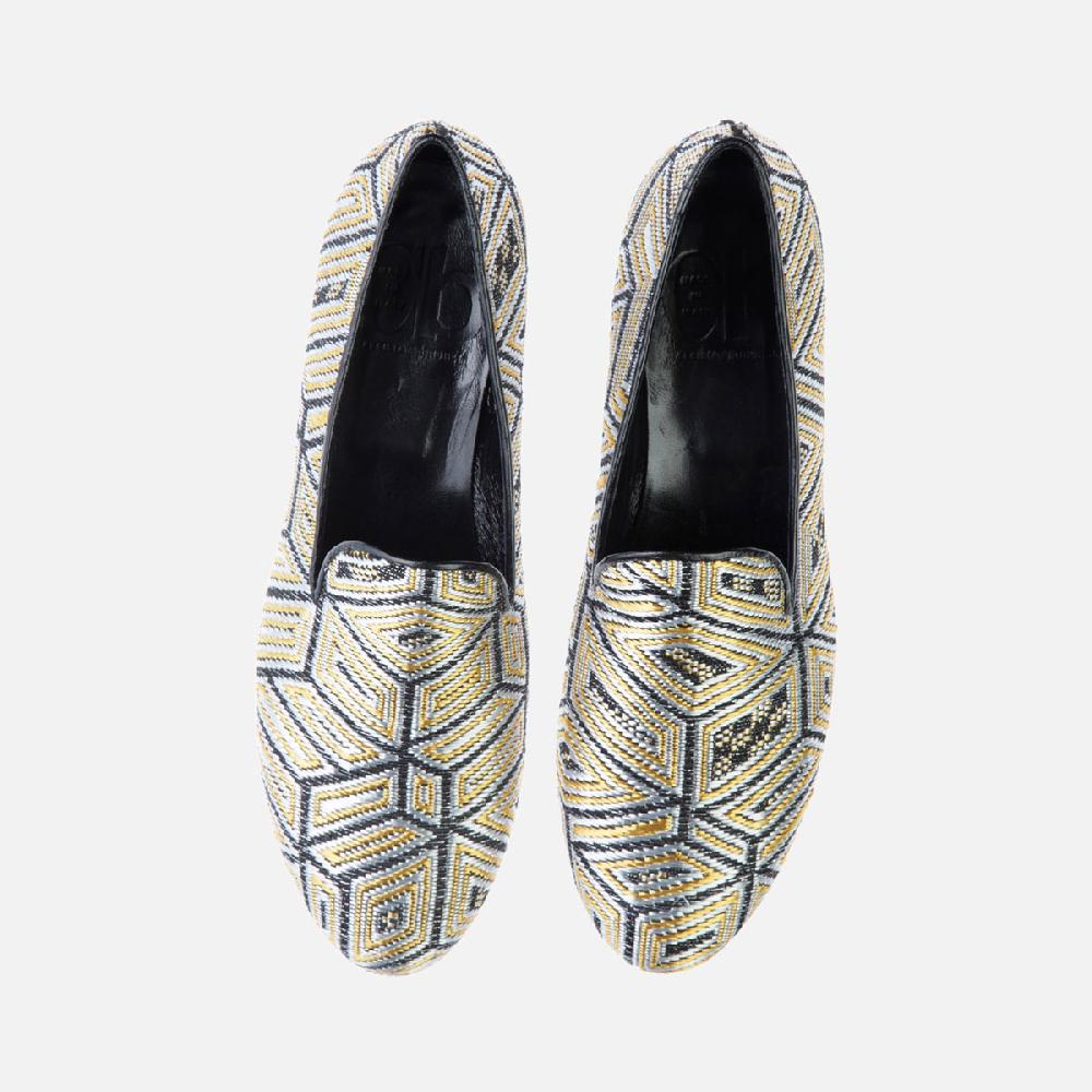 Cb Cecilia Bringheli Positano Gold Silver Woven