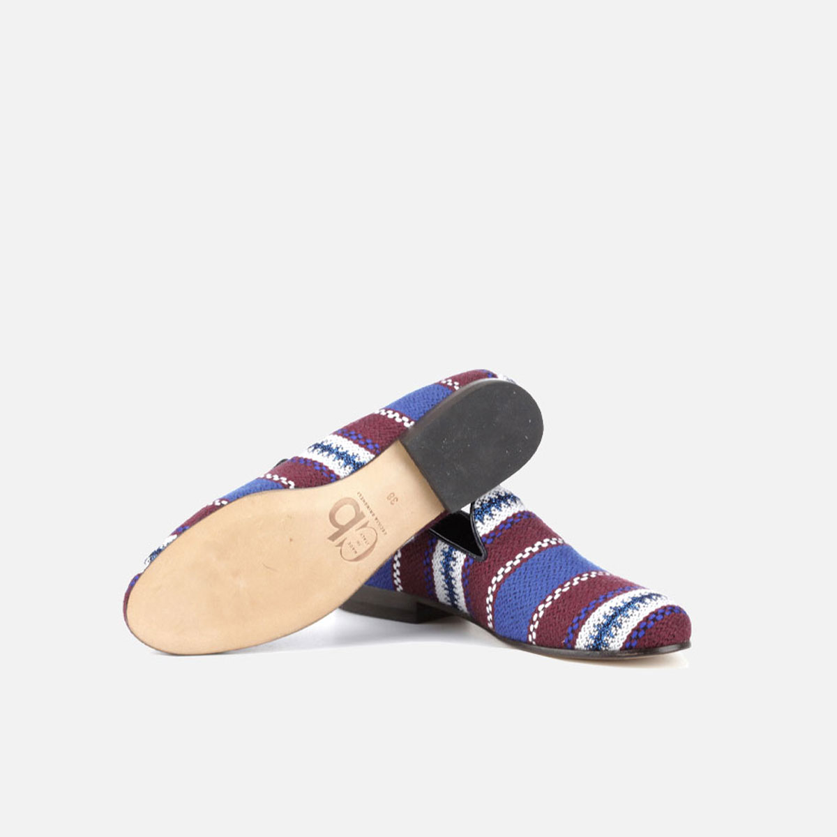 Cb Cecilia Bringheli Positano Purple Woven Fabric