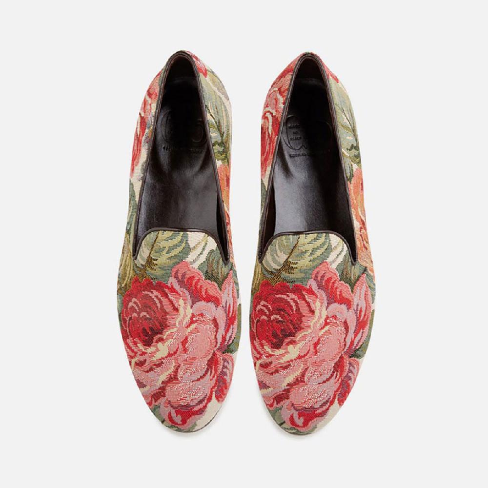 Cb Cecilia Bringheli Positano Red Roses Cotton