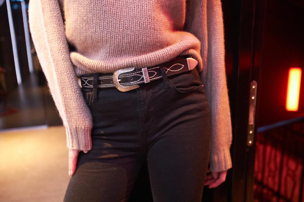 Cb Cecilia Bringheli Pugno Black Smooth Leather