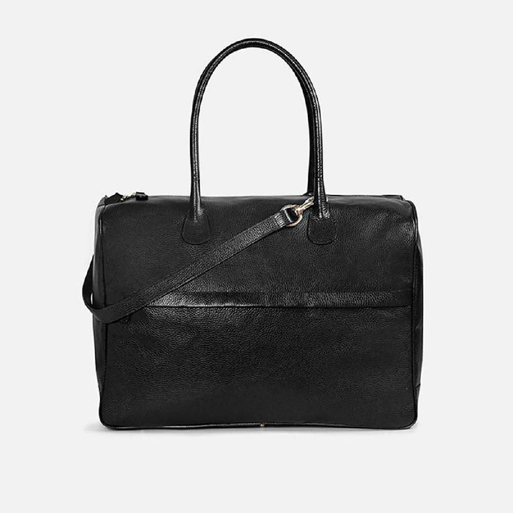 Cb Cecilia Bringheli Riviera Black Tumbled Leather
