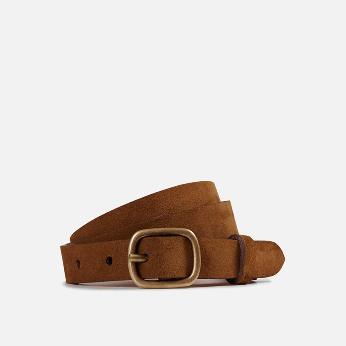 cb cecilia bringheli Semplice Stonda Tobacco Suede